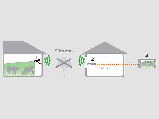 Funktionsbeschreibung der FarmCam IP2 von Luda.Farm